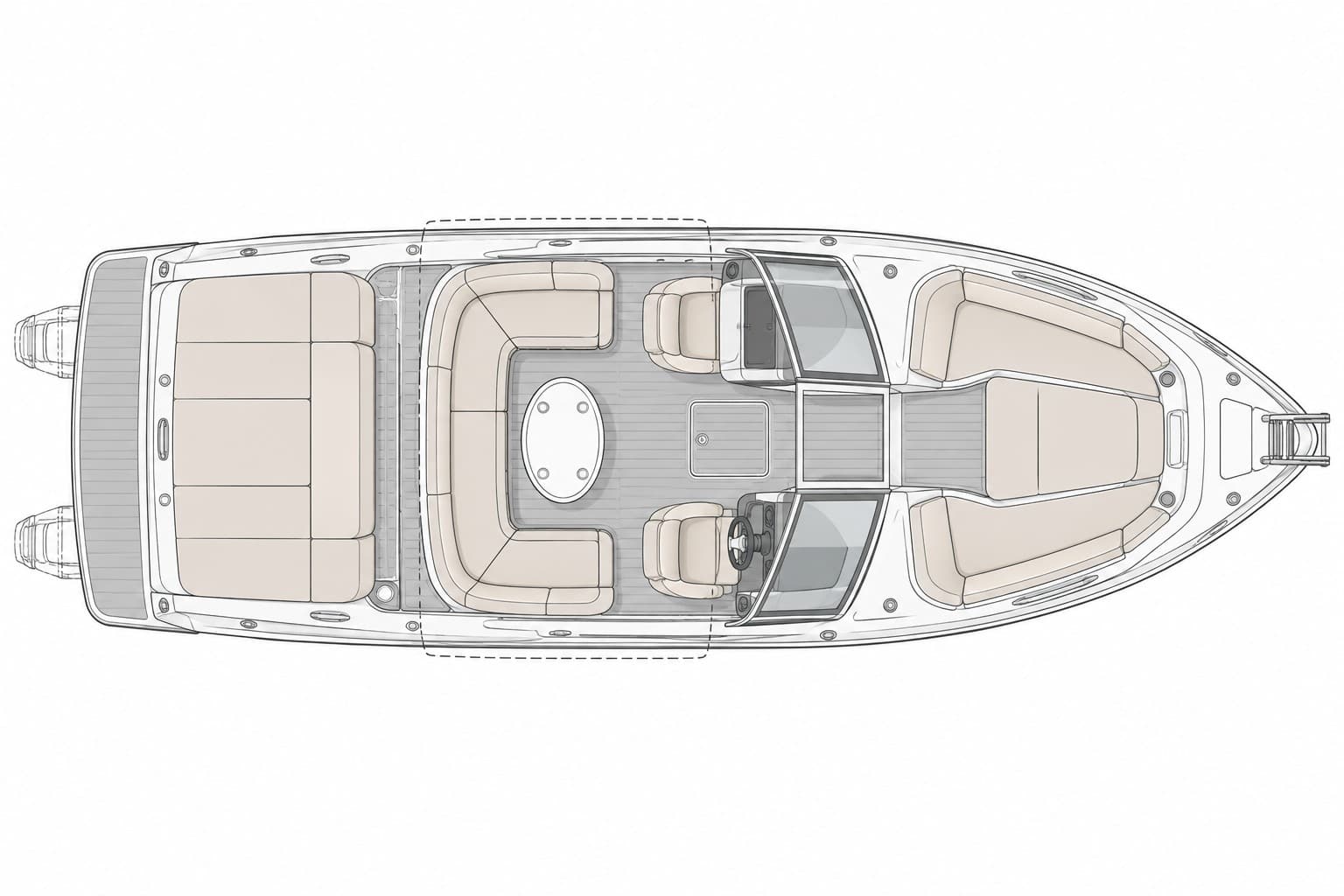 General arrangement: Deck plan