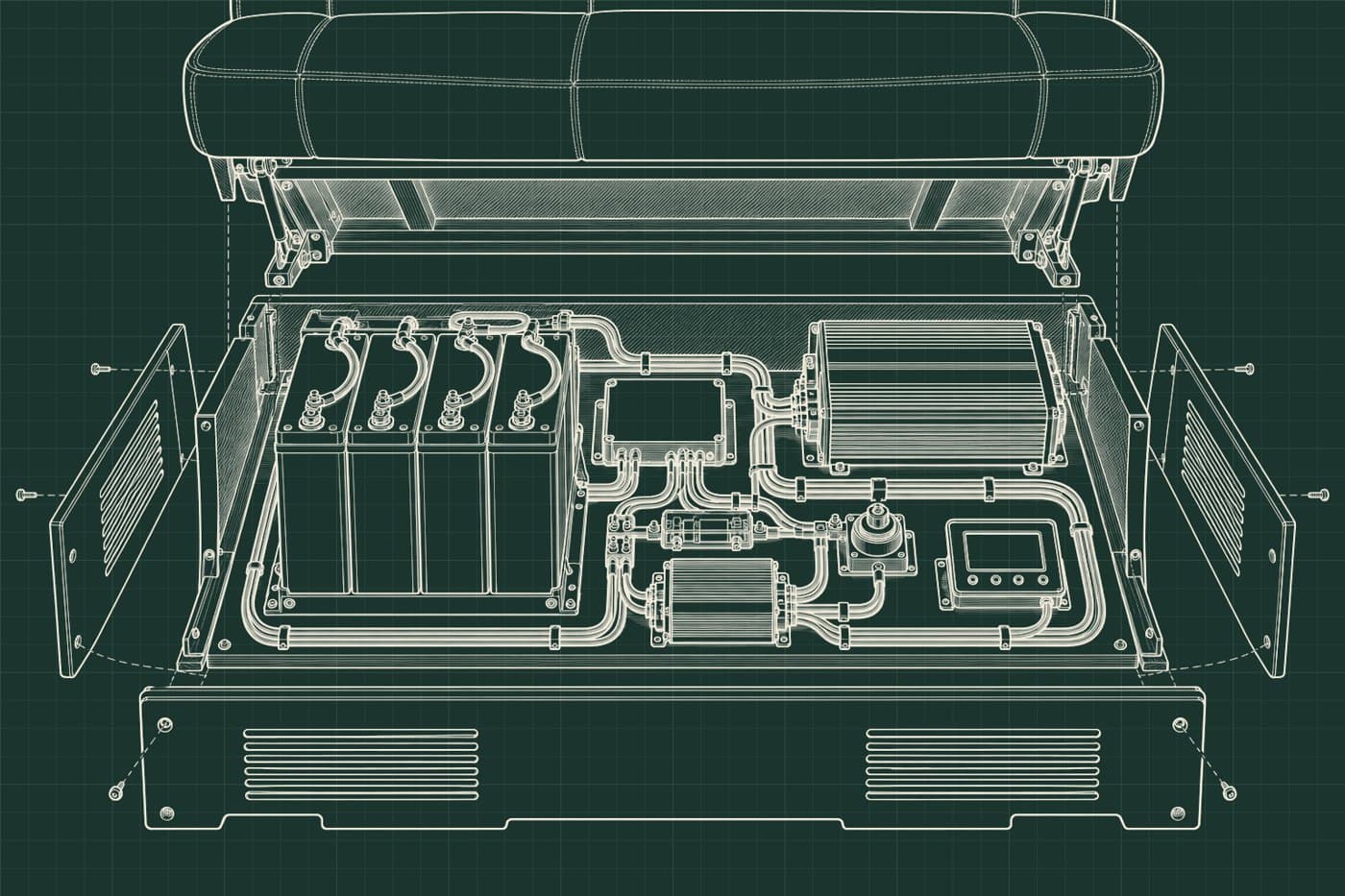 Technical sketch: Lithium batteries