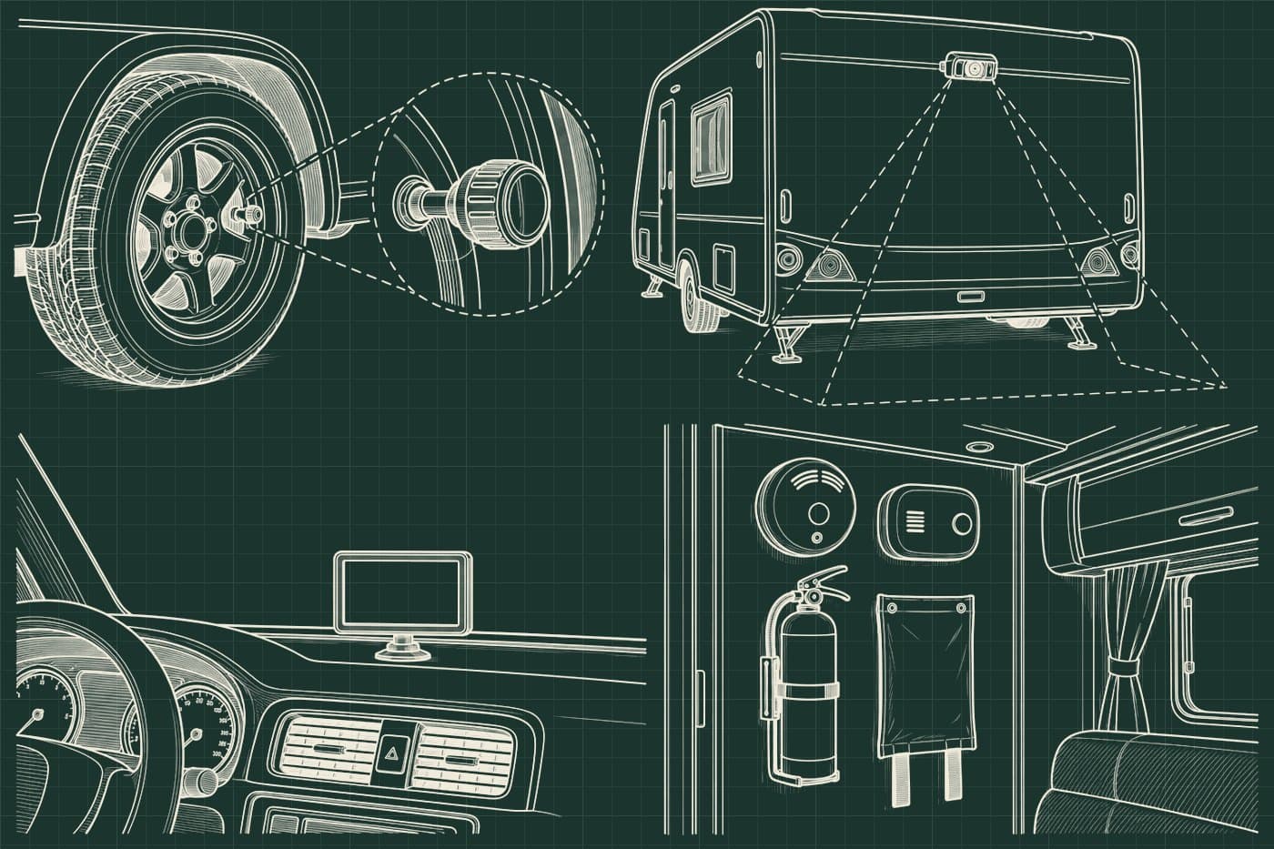 Technical sketch: Safety & driving aids